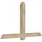 Ekena Millwork Eugene Rough Sawn Timber Gable Bracket, Douglas Fir, 60"W x 38"H x 4"D x 4"F, 15/12 Pitch GBW060X38X0404EUG00RDF - alternate 5